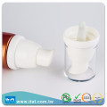 Free sample LDPE OEM flexible cosmetic tube for cc bb toning whitening cream